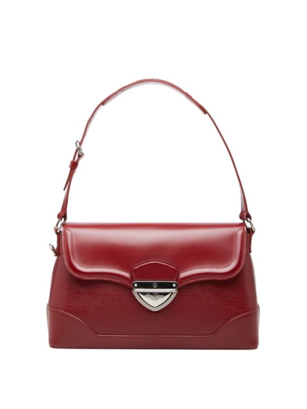 Louis Vuitton Epi Bagatelle PM Bag Red Leather